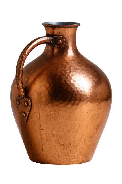 Miedziane naczynie na wodę 