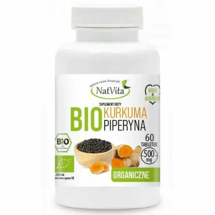 Bio kurkuma + BIO Piperyna
