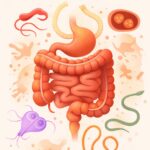 Pasożyty w ciele człowieka – objawy i źródła zakażeń ludzi