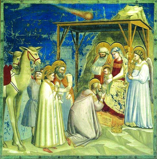 Rogata Kometa - Giotto 