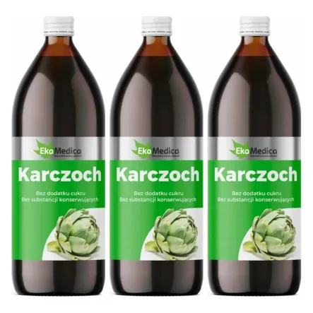 Wyciąg z karczocha w formie płynnej