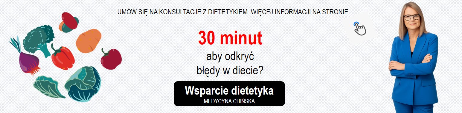 Baner - konsultacje z dietetykiem. Medycyna chińska.