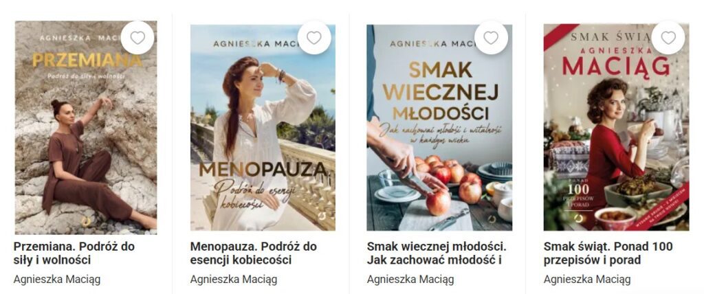 Agnieszka Maciąg ksiązki 
