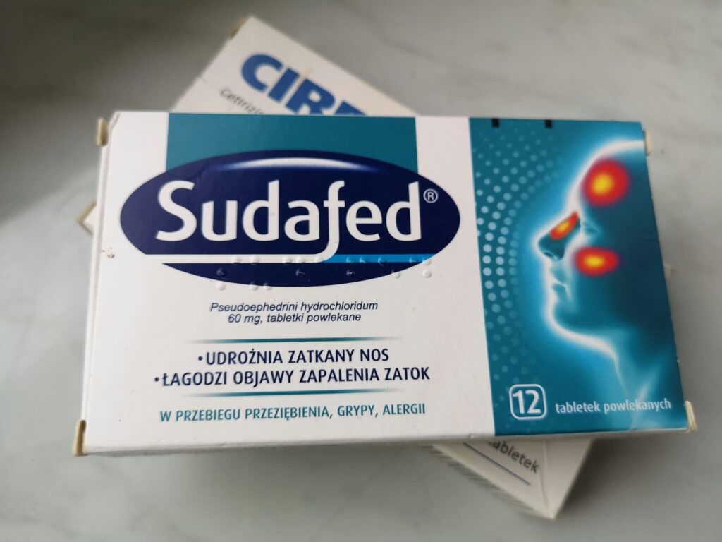 Pseudoefedryna w tabletkach na katar 